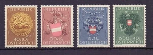 ÖSTERREICH 1949 P.O.W. FUND SET (4) SG1170-73 MNH CAT £70 - Bild 1 von 2