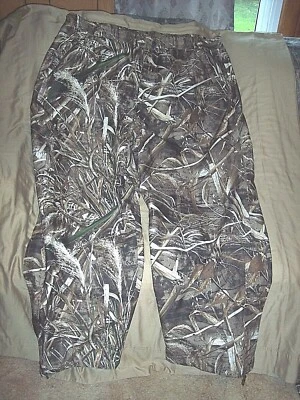 Mens 3X Camo Hunting Pants Drake EST Waterfowl Pants Waterproof Duck Hunting  - Image 1 of 4