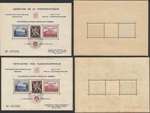 Checoslovaquia 1945 - Estampillas con bisagras (MH) como nuevas Edición especial (EB) MV-11214 - Imagen 1 de 1