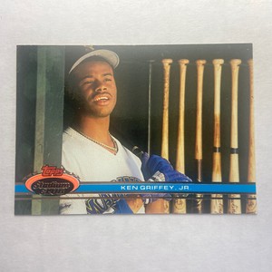 1991 91 Topps Stadium Club Ken Griffey Jr #270, Seattle Mariners, HOF