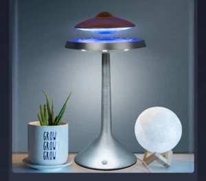 ETCirered Creative 3D Surround Sound UFO Frisbee Audio Maglev Głośnik Bluetooth - Zdjęcie 1 z 13