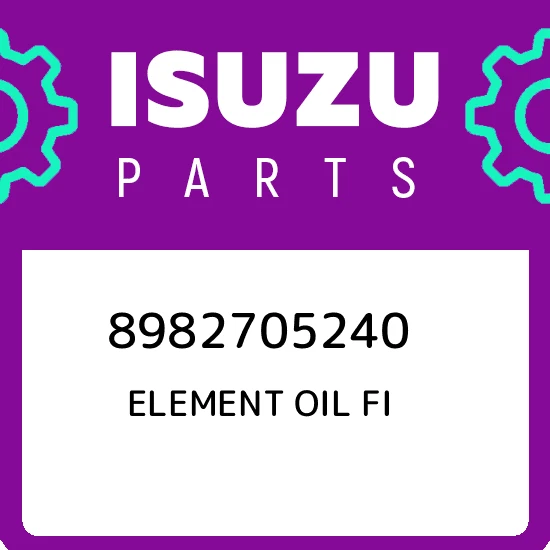 8982705240 Isuzu Element oil fi 8982705240, New Genuine OEM Part - Image 1 of 1