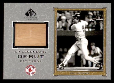 2001 SP Legendary Cuts Debut Game Bat #DBB Bill Buckner (ref 13224) - Image 1 of 2