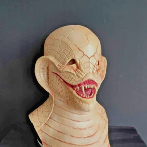 Scary Snake Head Latex Mask Adults Halloween Cosplay Dress Costume props - Picture 1 of 6