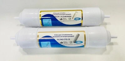 KIT DI RICAMBIO FILTRI ORIGINALI PER DEPURATORE OSMOSI INVERSA RO PAD 300 ROPAD - Image 1 of 4