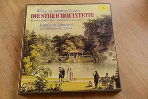 MOZART string quintets AMADEUS QUARTETT & ARONOWITZ 3 LP box DGG 2740122 nm/mint - Imagen 1 de 7