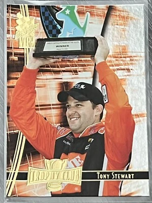 2007 Press Pass VIP "Trophy Club" 🏎 #1 TONY STEWART 🏁 NASCAR 🏁 Free Shipping - Image 1 of 2