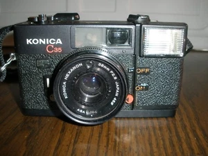 Vintage Konica Minolta C35 Kamera nicht getestet - Bild 1 von 5