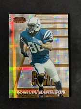1996 Bowmans Best Atomic Refractor Marvin Harrison Rookie #165 RC