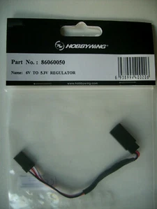 Reductor de tensión Hobbywing 86060050 de 6 voltios a 5,3 voltios receptor - Imagen 1 de 1