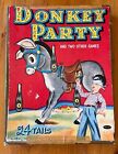 Pin The Tail On The Donkey Party Whitman Publishing Vintage Party Game 24 Tails