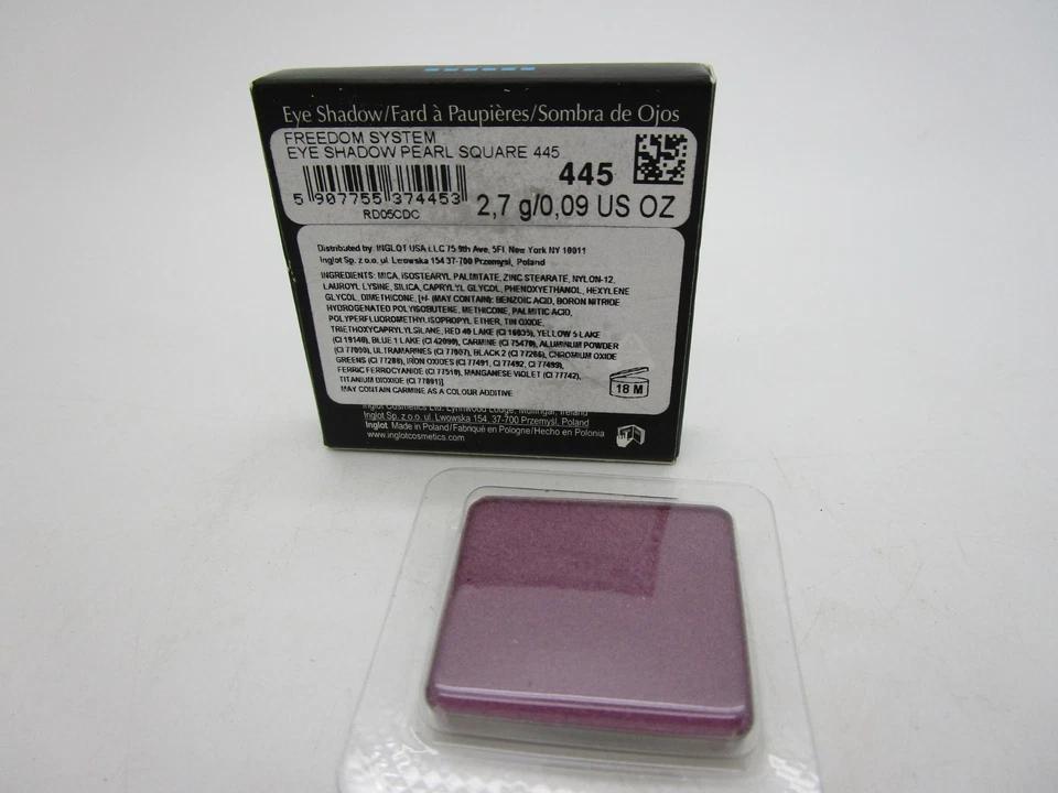 Тень: 445 INGLOT Freedom System тени для век жемчужный квадрат - Изображение 1 из 1