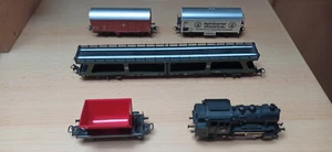 Märklin H0 Dampflok 89006 mit 4 Wagons 4417 4084 4410 4413 Vintage TOP-Zustand - Bild 1 von 18