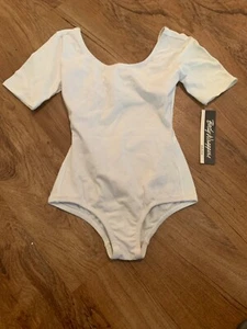 Kurzarm Trikot von Body Wrappers Erwachsenengrößen weiß - Bild 1 von 2