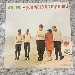 MONO 60s ROCK LP - WE FIVE - A&M 111 - "YOU WERE ON MY MIND" - Imagen 1 de 3