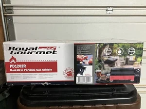 Royal Gourmet Portable Grill Outdoor Table Top Propane Gas Grill Griddle PD1202R - Picture 1 of 1