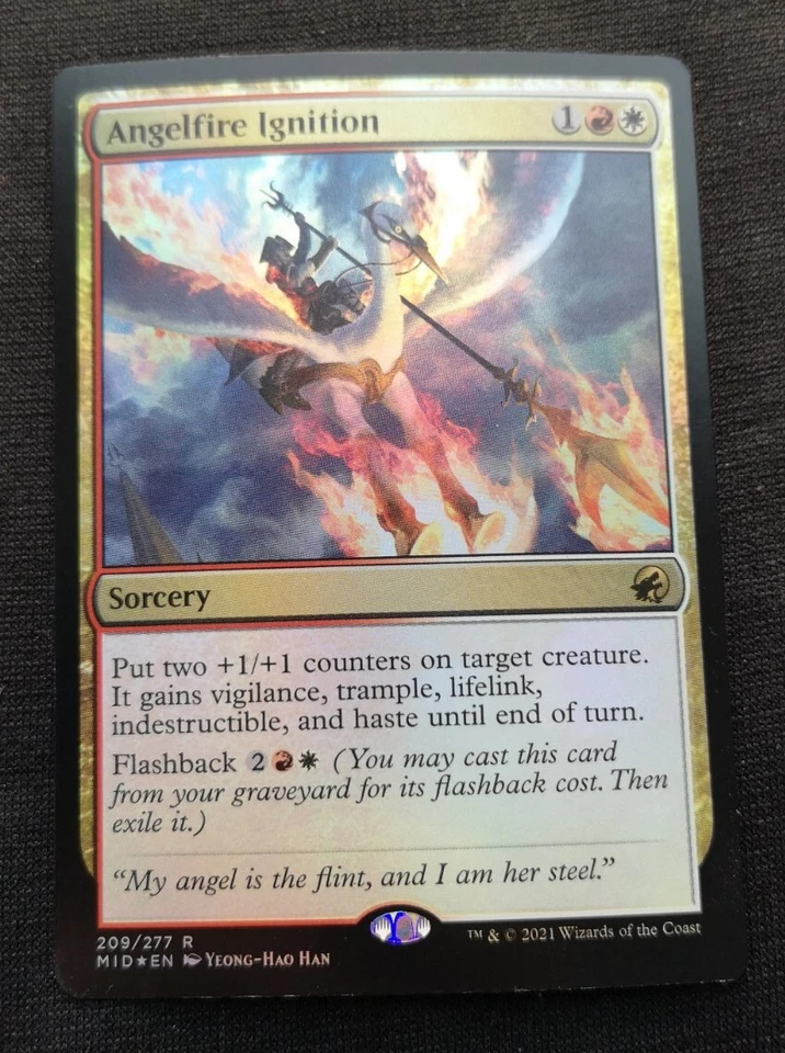 Angelfire Ignition - Foil - MID - NM Unplayed - EN - 209 - Image 1 of 1