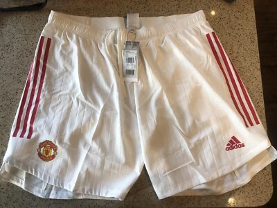 ~~ Pantalones cortos de fútbol local Manchester United 2XL NUEVOS CON ETIQUETAS 21/22 Man Utd auténticos Foto 1 de 4