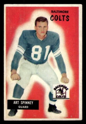 1955 Bowman #107 Art Spinney - Image 1 of 2