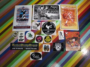 vtg 2000s Roller Derby programs, cards, schedules, ephemera - Las Vegas Detroit+