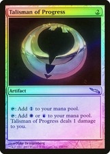 Talisman of Progress FOIL Mirrodin PLD Artifact Uncommon MAGIC CARD ABUGames