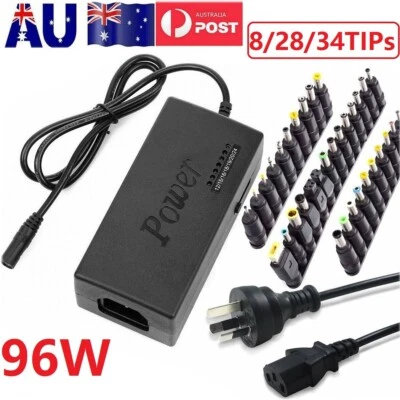 12V 24V Charger Power Adapter Adjustable For Samsung IBM Dell Lenovo Acer Laptop - image 1 of 4