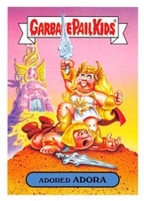 2018 Garbage Pail Kids We Hate the 80s CARTOONS  2b Adored ADORA