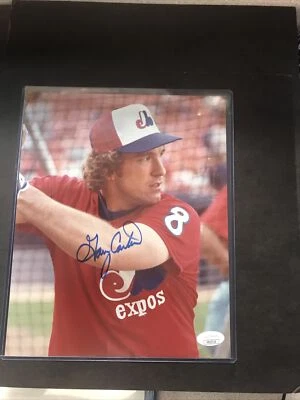 MLB BASEBALL Montreal Expos GARY CARTER signed AUTO autograph HOF JSA CERTIFIED - Image 1 of 2