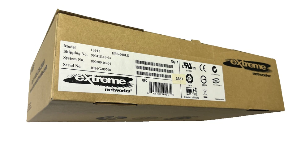 Extreme Networks Inc 10913 Power Module Eps-600ls