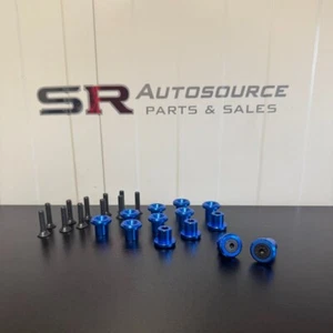 SR Autosource blau/schwarz Rocker Cover Dress Kit für SR20DET nicht VVT - Bild 1 von 1