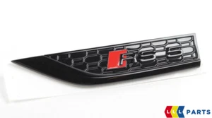 Original Audi A5 F5 RS5 Blackline Frente FENDER Emblema Insignia Izquierda / CH - Imagen 1 de 3