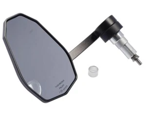 Lenkerendenspiegel HIGHSIDER Victory-Blast Evo schwarz 12-22mm Motorrad 7/8" 1" - Bild 1 von 2