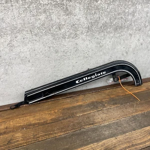 Vintage Schwinn Collegiate Black Chainguard 26 in Cable Guide Lightweight 60s - Picture 1 of 18
