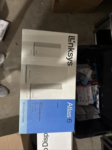 Linksys Atlas 6 (MX2000) Dual-Band AX3000 Wi-Fi 6 Mesh System - White (Set of 3) - Picture 1 of 3