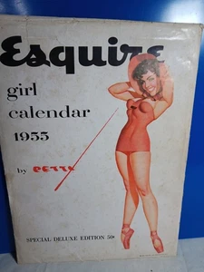 George Petty 1955 Esquire Girl Kalender - mit Original Umschlag  - Bild 1 von 6