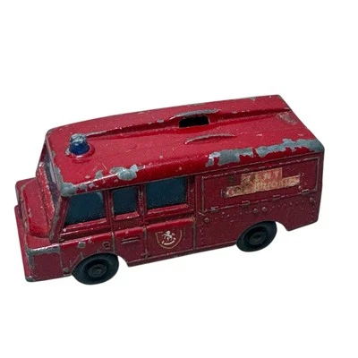 Matchbox Lesney #57-C Land Rover Fire Truck - Kent Fire Brigade - Image 1 of 4