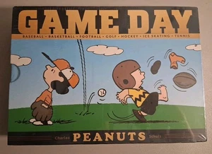 Game Day Peanuts 4 Book Box Set Sports Comic Strip Charles Schulz Snoopy Charlie - Picture 1 of 4