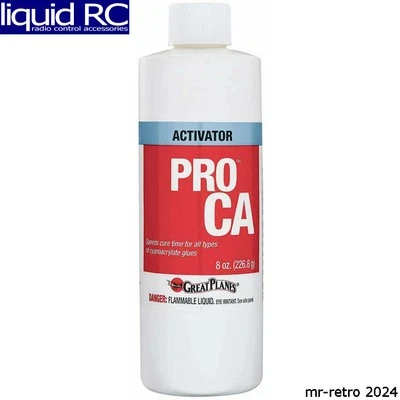 Great Planes MR6036 Pro Ca Foam Safe Activator Refill 8 Oz - Image 1 of 2