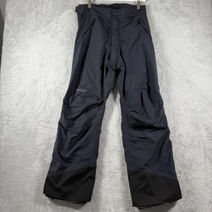 Marmot Snow Pants Mens Medium Black Ski Waterproof Insulated Winter Outdoor Gear - Picture 1 of 16