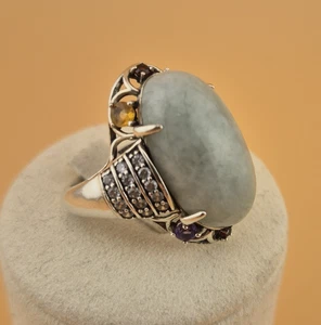 Ring 925 Silber Größe 53 (16,8 mm Ø) Adenopal - Bild 1 von 11