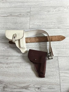 NVA DDR Ausrüstung Pistolenholster Pistolentasche Tasche DDR Armee 2 Stück - Bild 1 von 5