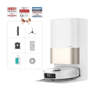 dreame X40 Ultra Complete Robot Vacuum Cleaner with Mop Function, 12,000Pa  - Image 1 of 4