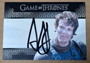 Rittenhouse Juego de Tronos Valyrain Acero Autógrafo Alfie Allen - Imagen 1 de 2