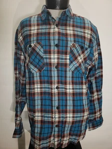 NEU NEU MIT ETIKETT COLEMAN Herren XL X-Large Flanellhemd mit Knopfleiste Kombiversand Rabatt - Bild 1 von 2