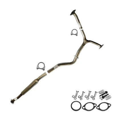 Resonador de acero inoxidable compatible con: 09-2013 Subaru Forester 2008-2011 Impreza Foto 1 de 4