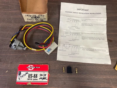 1970 - 1976 CHRYSLER DODGE PLYMOUTH IGNITION SWITCH   1025 - Image 1 of 4