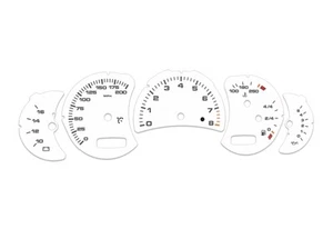 Porsche Carrera 911, 996 White MPH - Speedometer dials from MPH Gauges disk - Picture 1 of 7