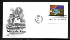 US SC # 2543 Futuristic Space Shuttle  FDC . Artcraft Cachet - Picture 1 of 1