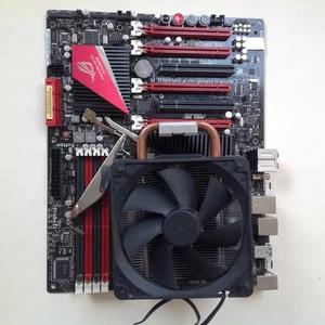 Asus ROG CROSSHAIR IV FORMULA AM3 AMD Motherboard Heat sink 3GHz CPU - Picture 1 of 12