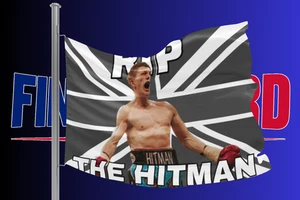 Ricky Hatton Flag - The Hitman, RIP Ricky Hatton flag, 3X5FT, 4 Eyelets. - Picture 1 of 1